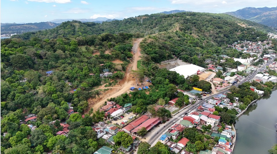 Aerial view of the IRAM Resettlement Area in Olongapo City
